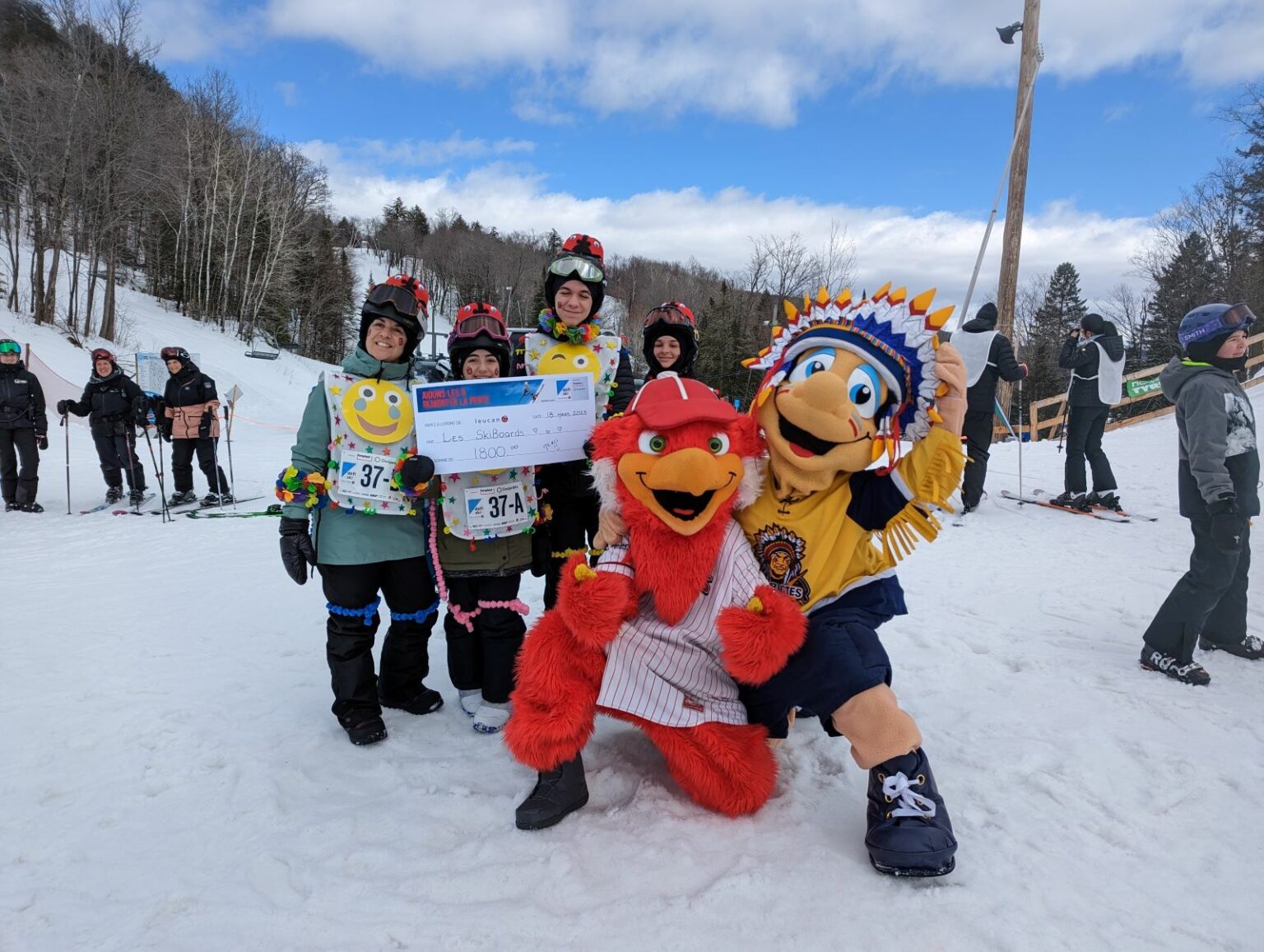 Vallée du Parc Défi ski Leucan du 18 mars une journée exceptionnelle