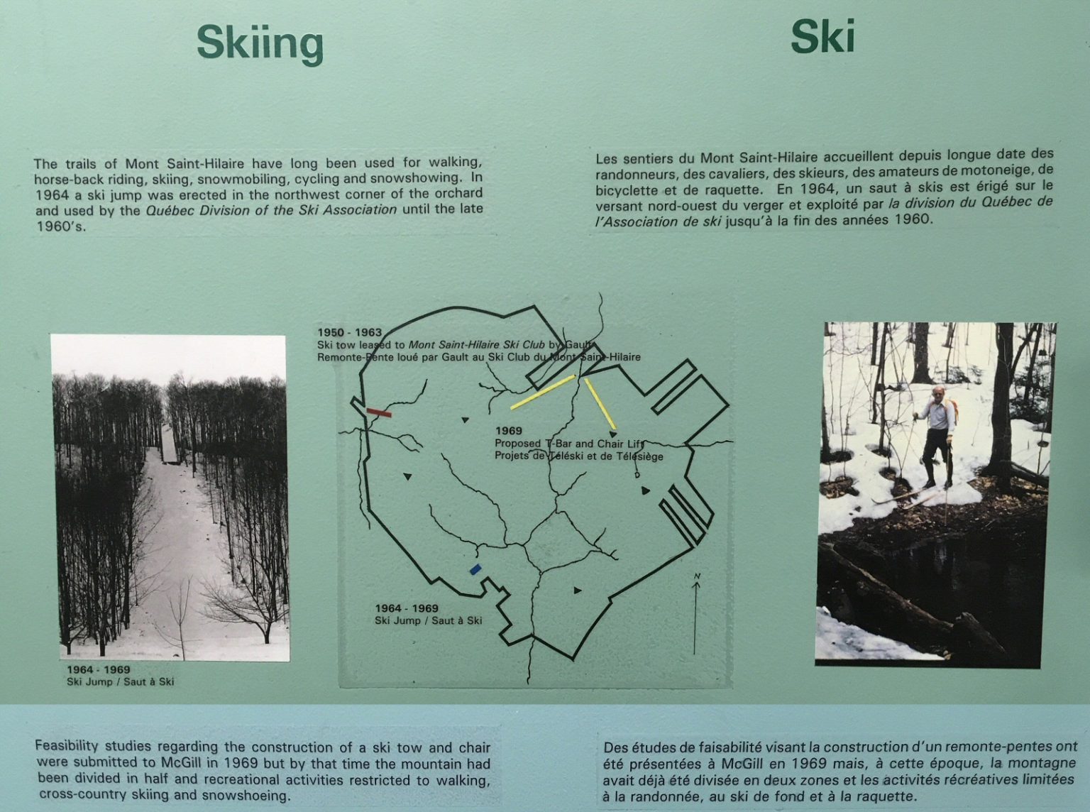 Mont SaintHilaire Zone.Ski