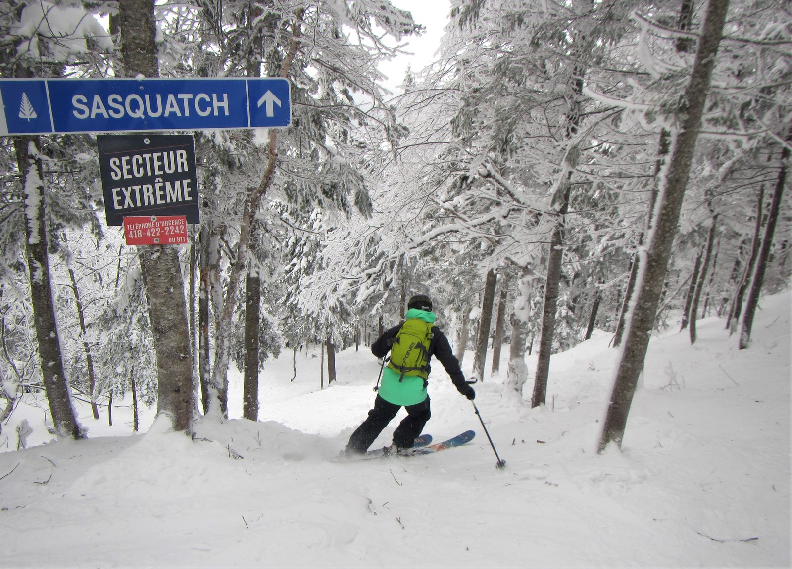 Secteur hors-piste et randonnée alpine