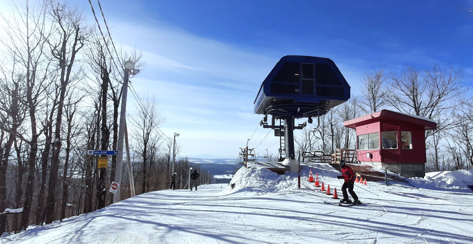 Bromont Montagne d’expérience, 13 février Comblé! Zone.Ski