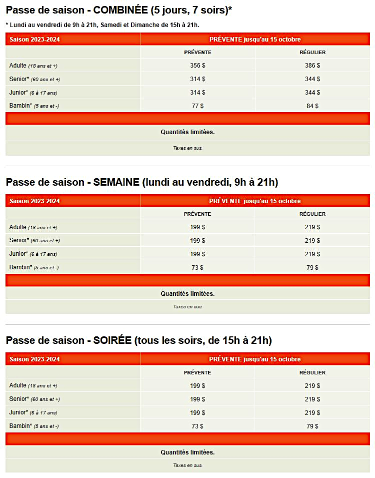 Tableau-des-prix-combinee-semaine-soiree - Zone.Ski