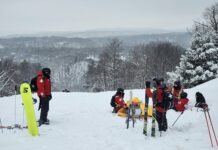 En images: Mont Cascades, 13 décembre