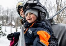 Tuango/Bromont, forfait de ski familial valide pendant la semaine de relâche