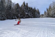 En images: Ski Vallée Bleue, 15 mars 2026
