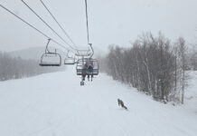 En images: Mont-Orford, 6 avril 2026