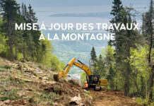 En bref: courte mise à jour des travaux au Mont-Sainte-Anne