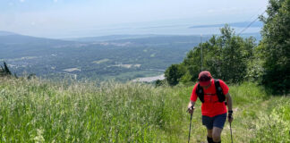Trail au Mont-Sainte-Anne: les Pionniers et la Libériste