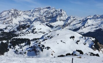 Villars-Gryon-Diablerets : une journée de ski entre Préalpes et haute montagne (avec bonus Glacier 3000)
